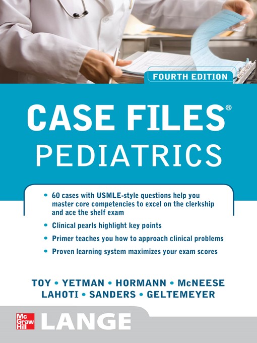 Title details for Case Files Pediatrics by Eugene Toy - Available